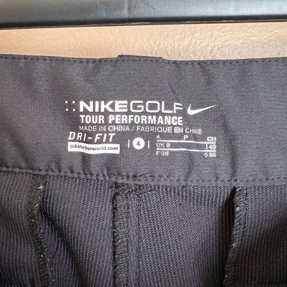 Nike Golf Tour Performance Women’s Black Straight Pant - Picture 3 of 4